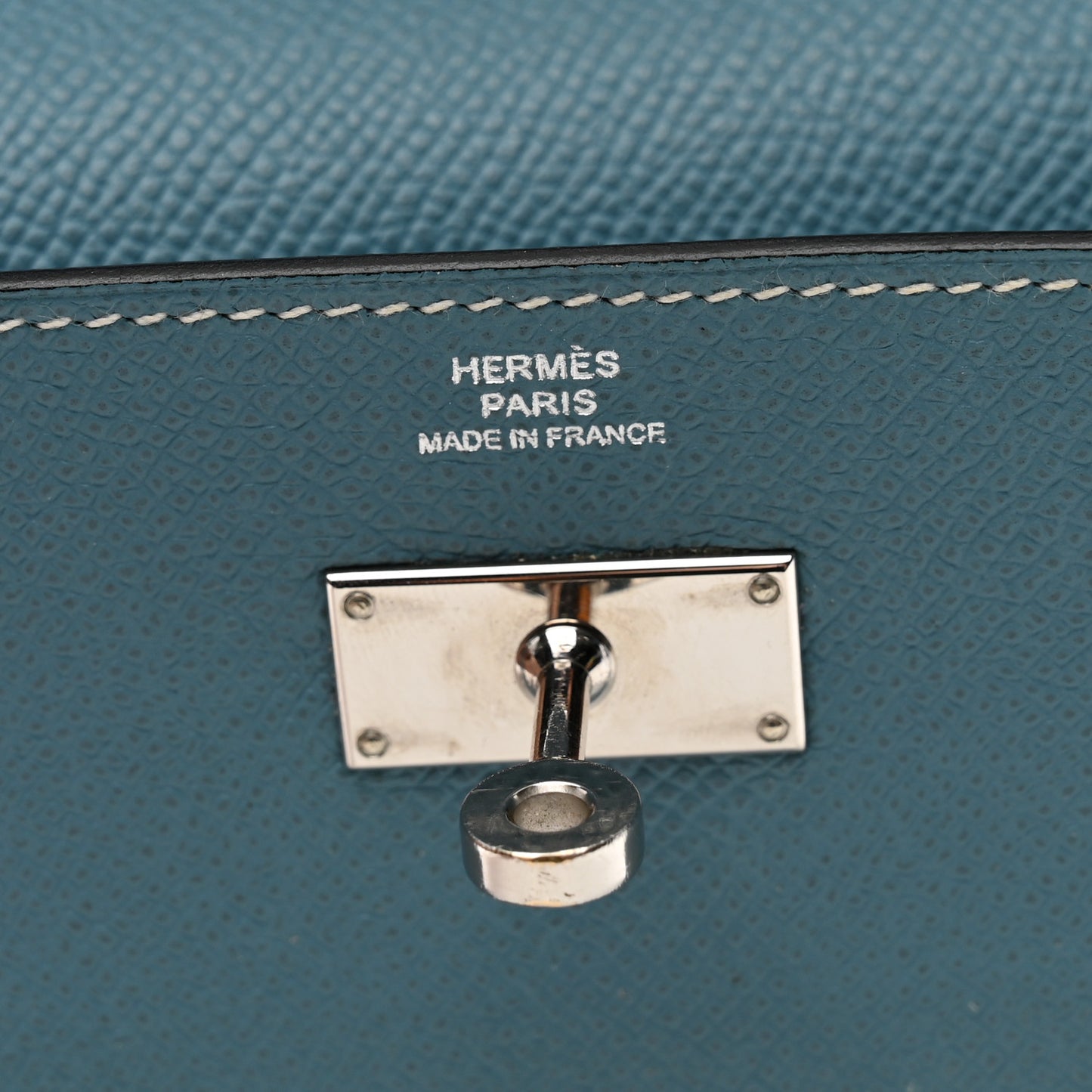 Epsom Kelly Longue Wallet Blue Jean