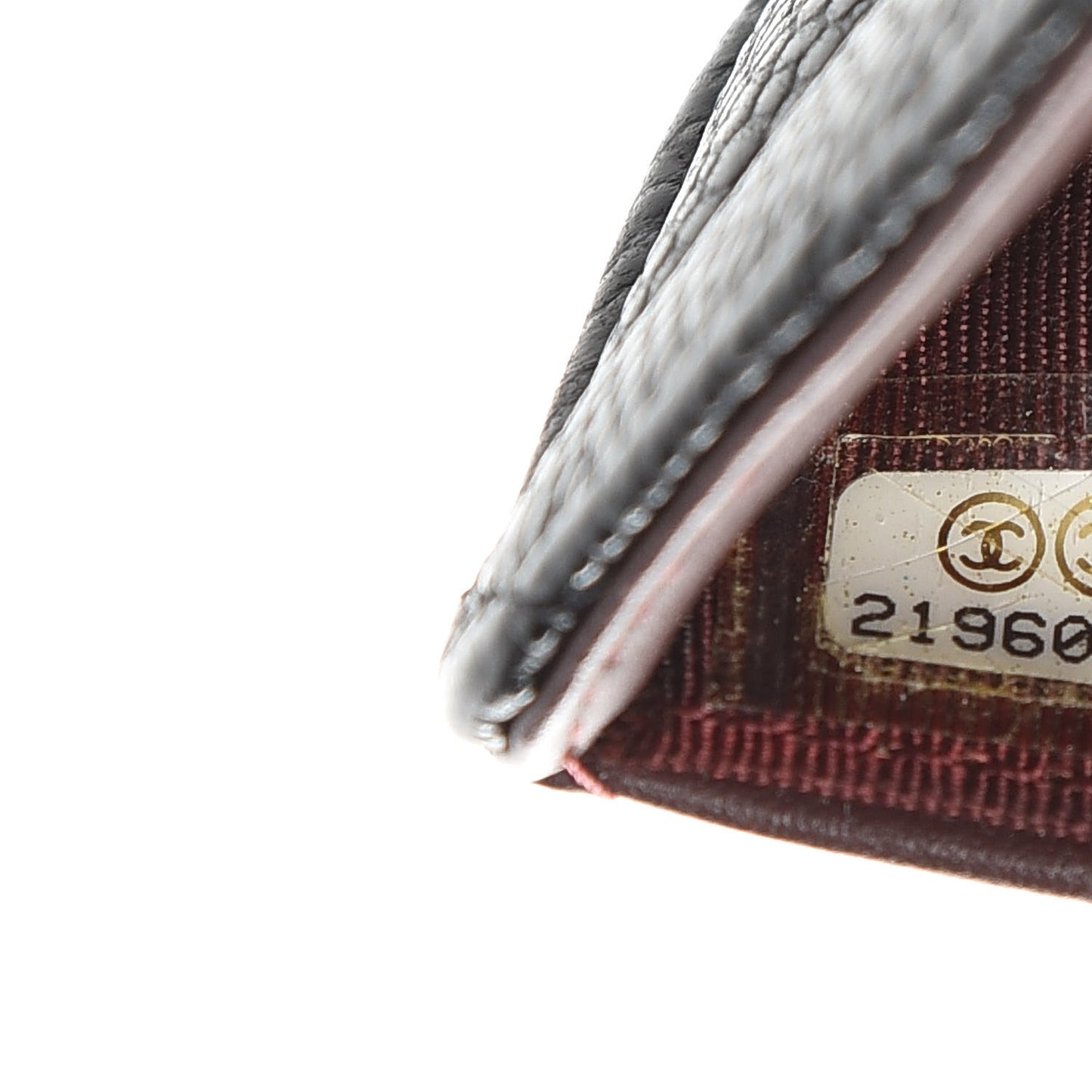 Caviar Quilted Zipped Pocket Wallet Black