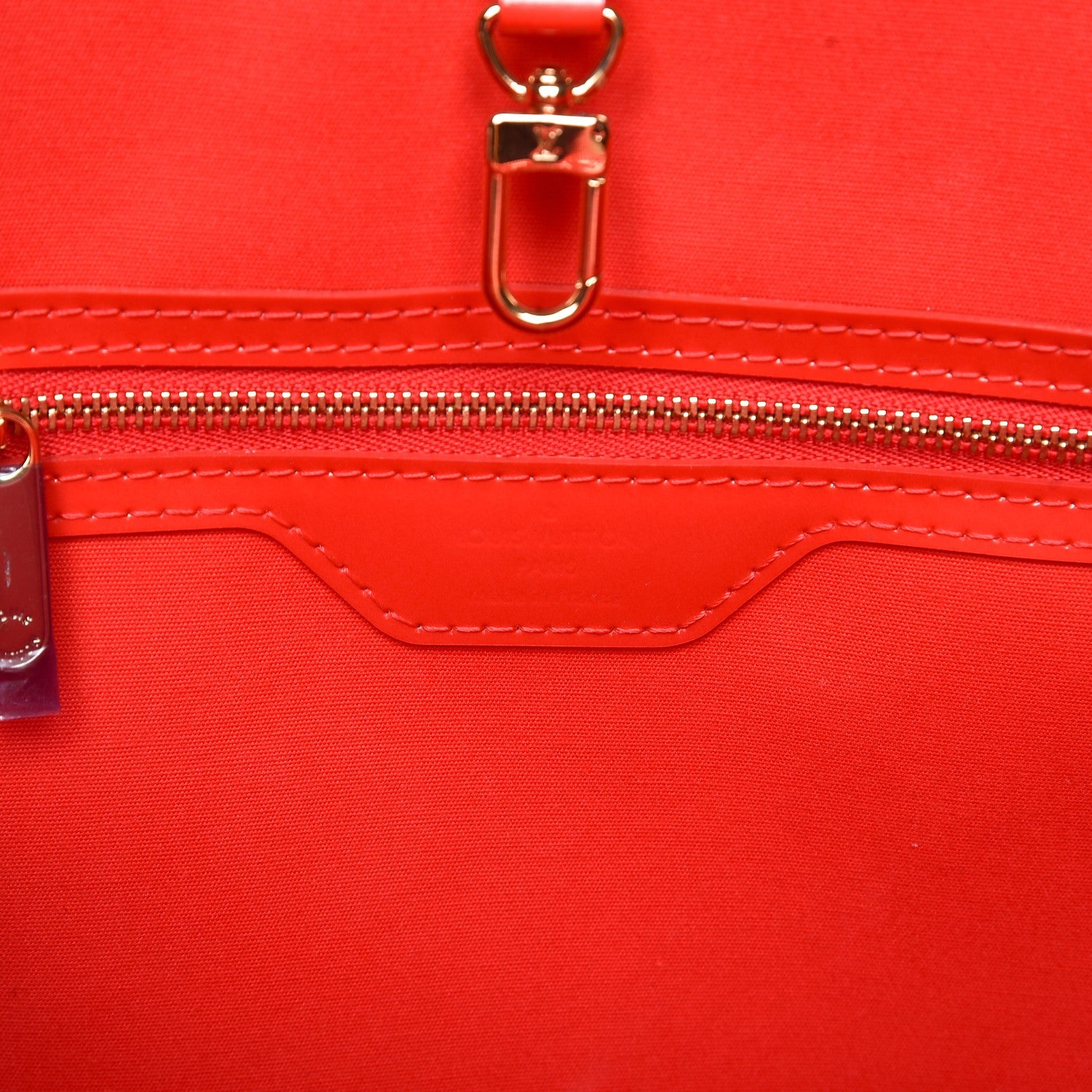 Louis Vuitton Vernis Avalon MM Rouge Grenadine 6 of 7
