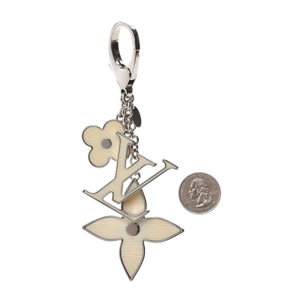 Louis Vuitton Fleur d'Epi Bag Charm Ivory 2 of 3