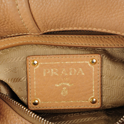 Prada Vitello Daino Hobo Sabbia 6 of 8
