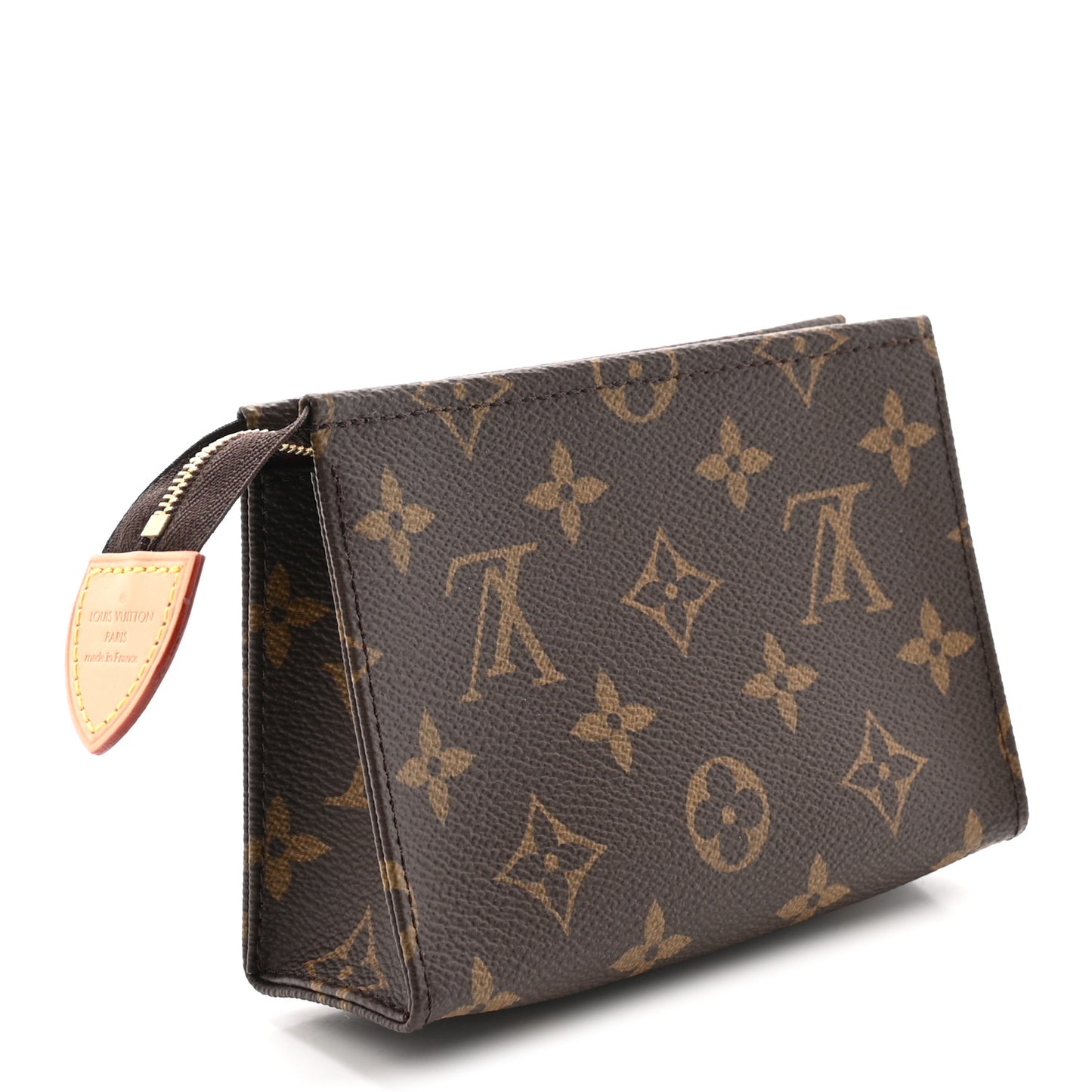 Monogram Toiletry Pouch 15 Fuchsia