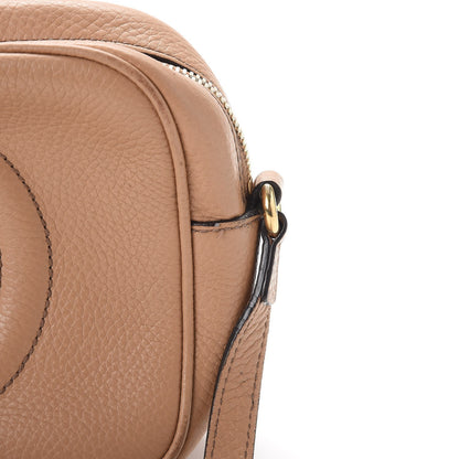 Gucci Pebbled Calfskin Small Soho Disco Bag Camelia 9 of 20