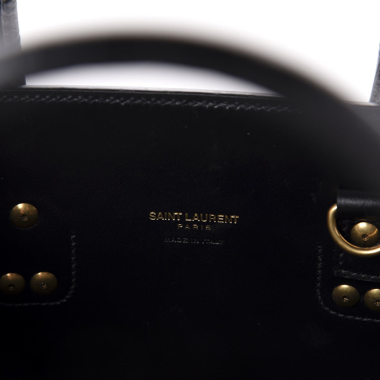 Calfskin Crocodile Embossed Baby Sac De Jour Black