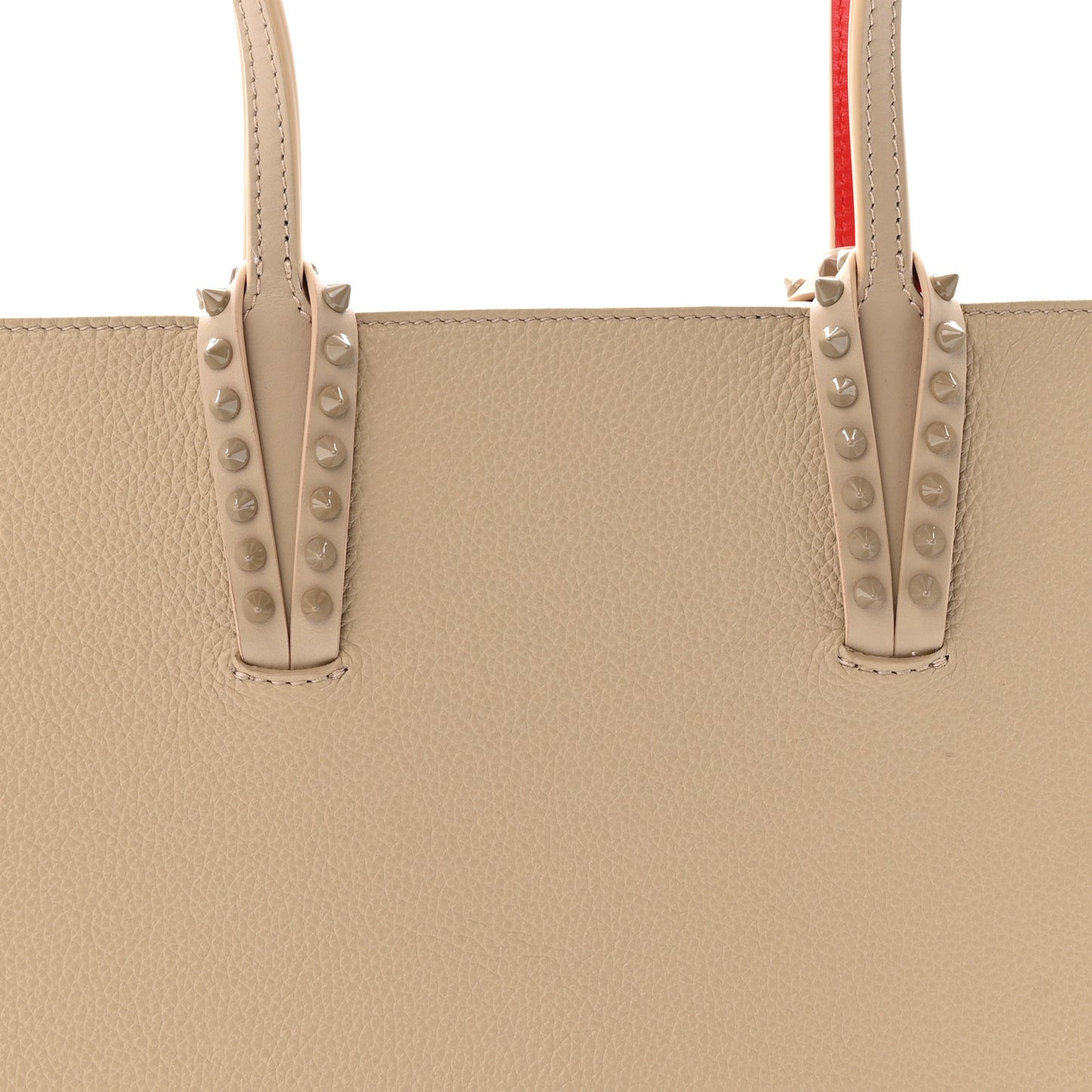 Calfskin Empire Spikes Cabata Tote Saharienne