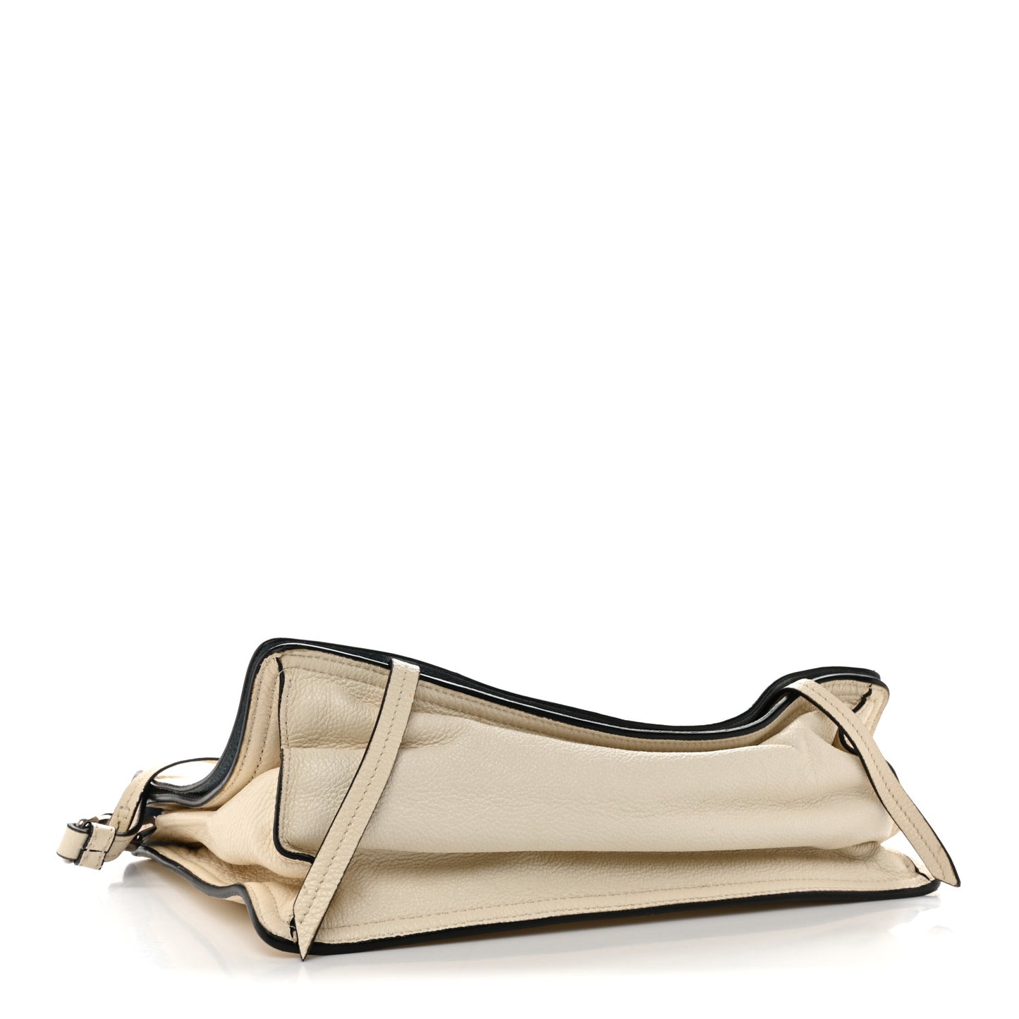 Glace Calf Etiquette Flap Bianco Astra