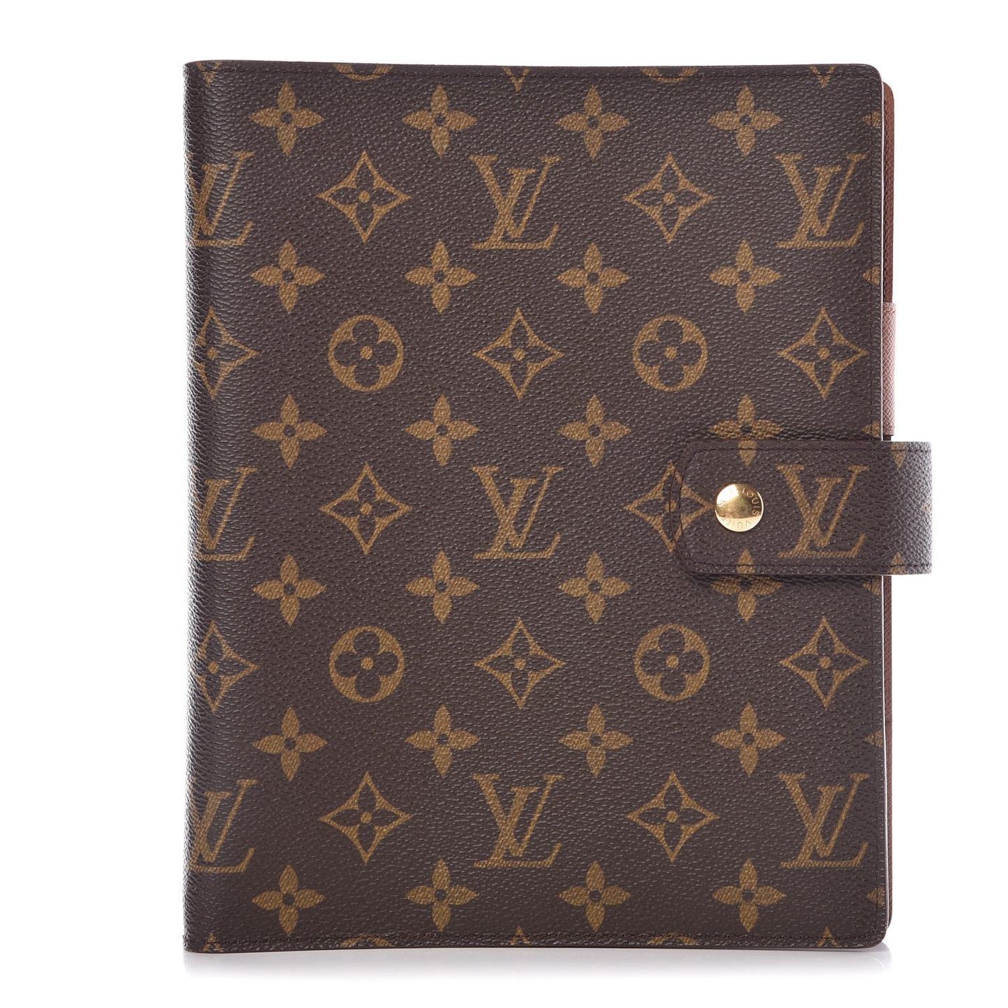 Monogram Large Ring Agenda Cover