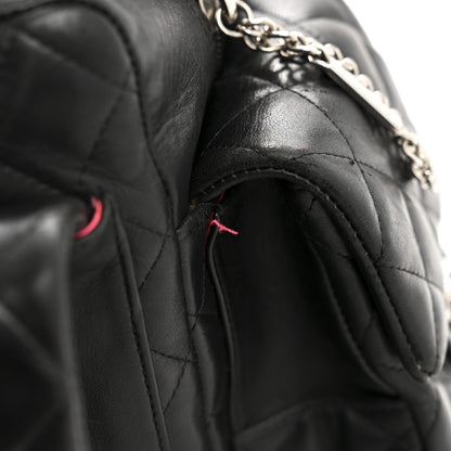 Chanel Calfskin Quilted Large Cambon Multipocket Reporter Black 11 of 15