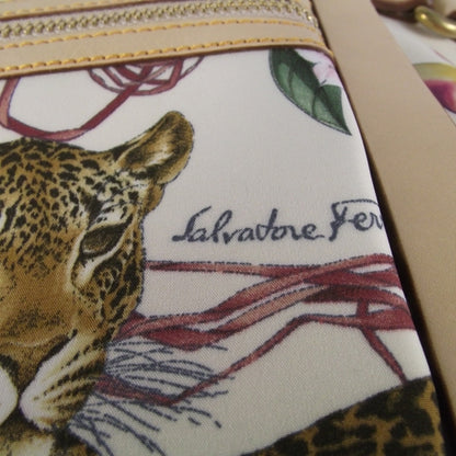 FASHIONPHILE SALVATOREFERRAGAMOCanvasSummerJungleTote 6 of 12