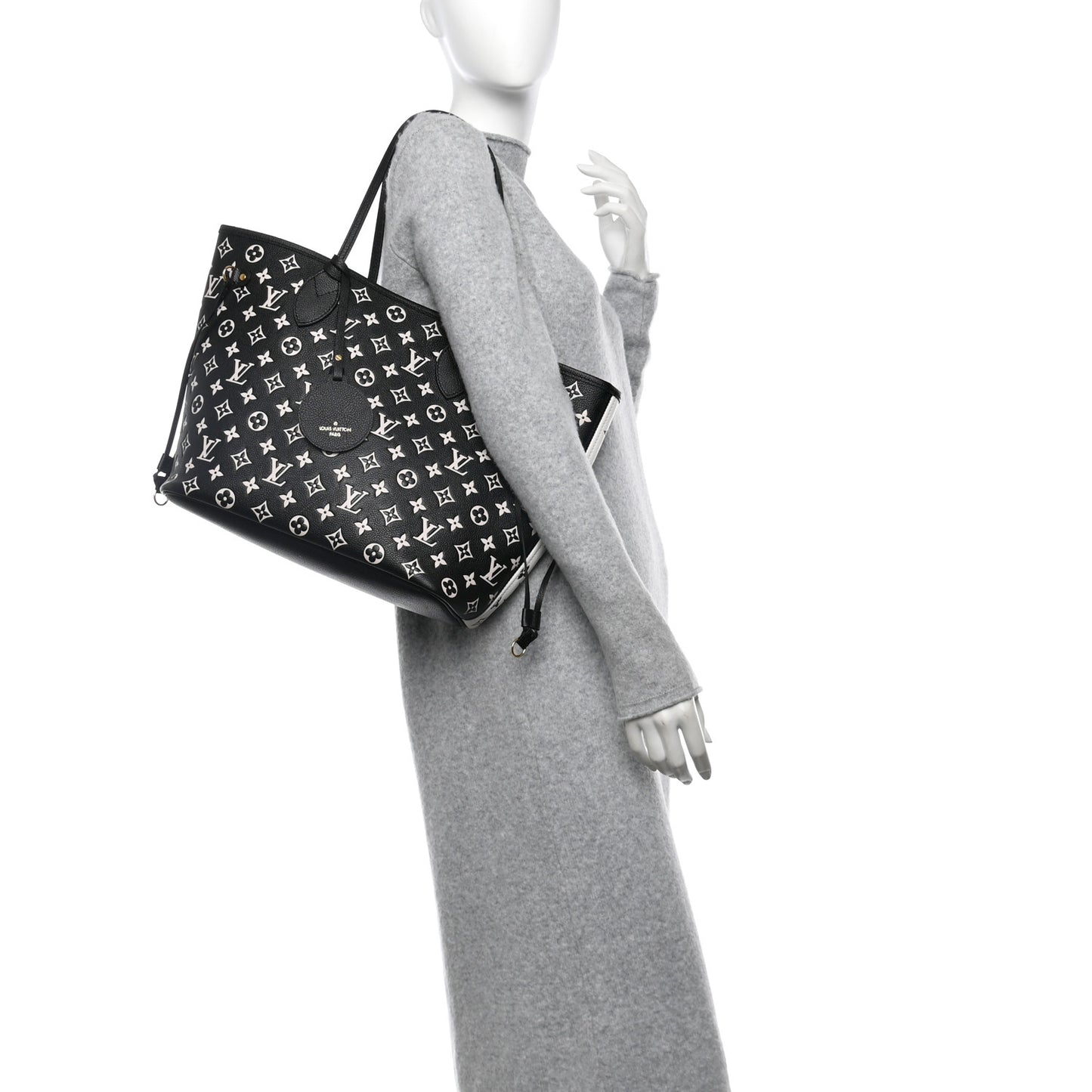 Empreinte Spring In The City Neverfull MM Black White Pink