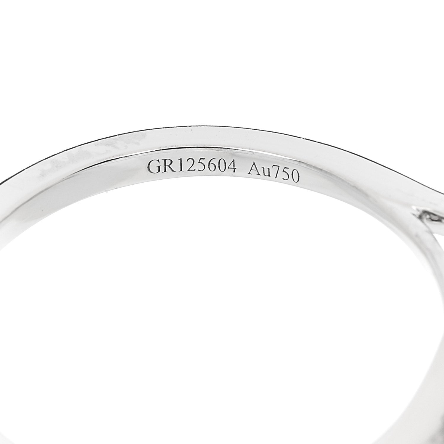 Graff 18K White Gold Diamond Mini Triple Butterfly Pave Ring 52 6 5 of 7