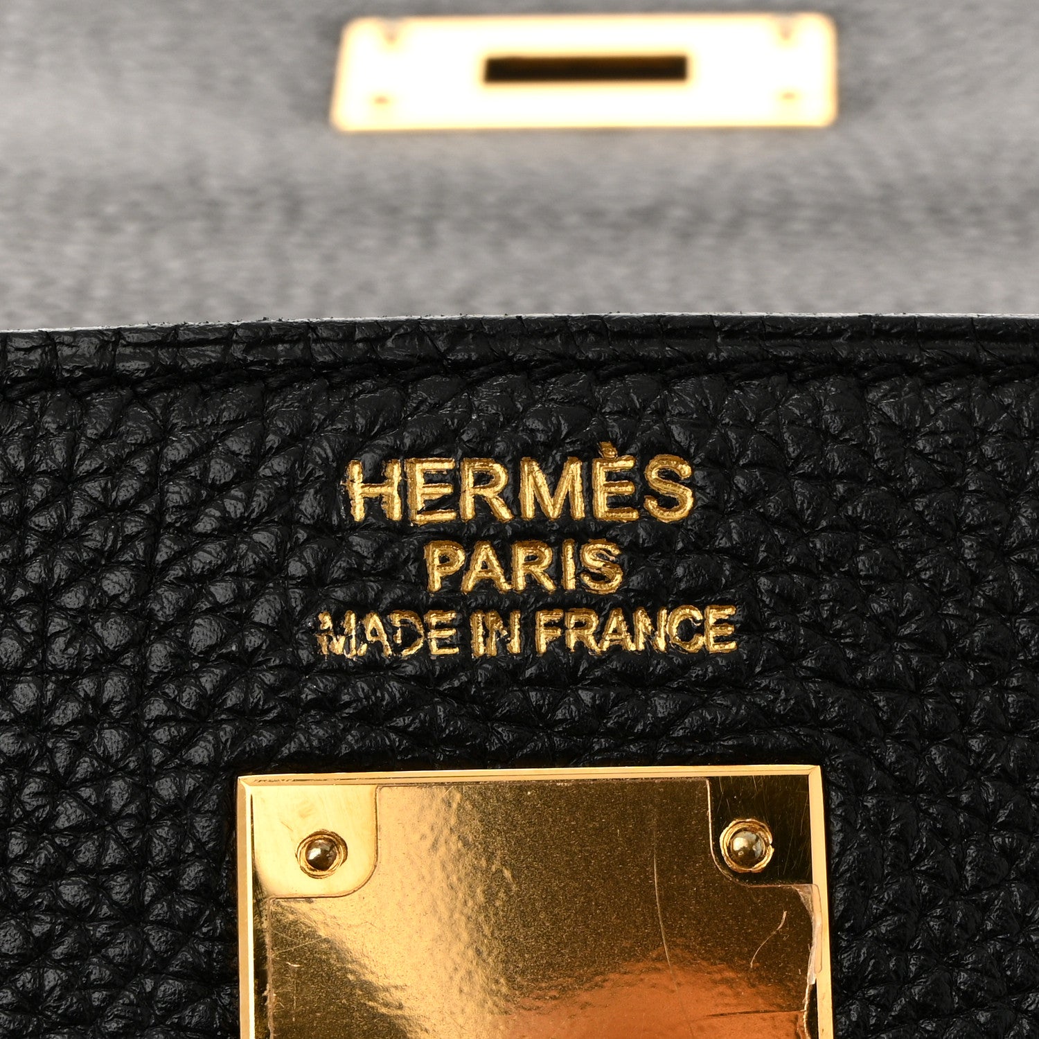 Hermes Togo Kelly Retourne 35 Black 7 of 18