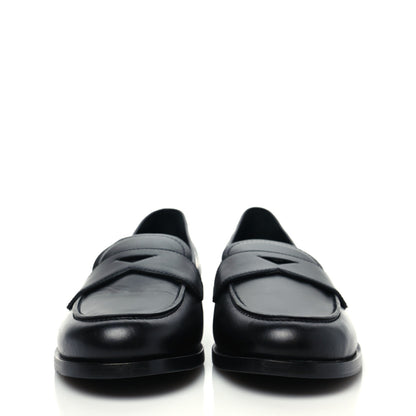 Prada Calfskin Loafers 38 Black 2 of 8
