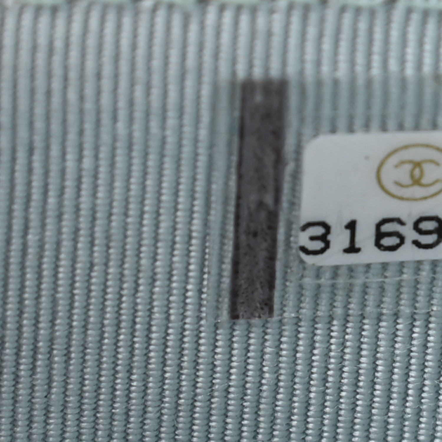 Chanel Caviar Quilted Flap Card Holder Wallet Light Blue 8 of 9