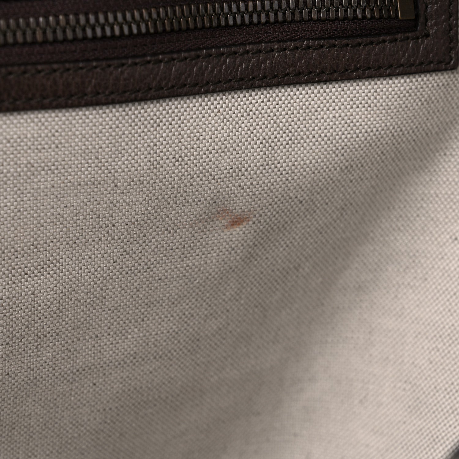 Gucci GG Supreme Monogram Textured Dollar Calfskin Web Large Savoy Duffle Bag Beige Ebony New Acero 10 of 10