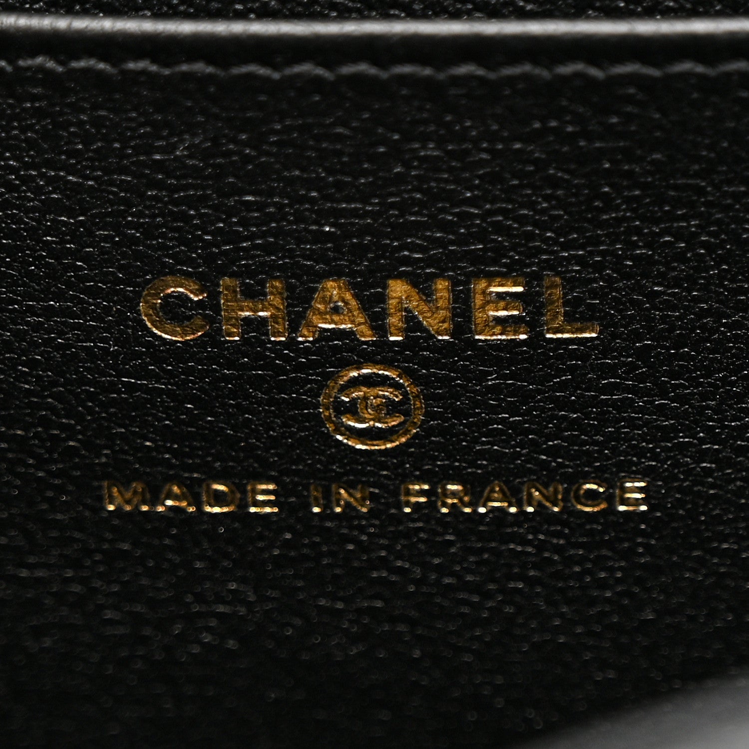 Chanel Lambskin Quilted Rectangular Phone Holder Clutch With Chain Black 6 of 11