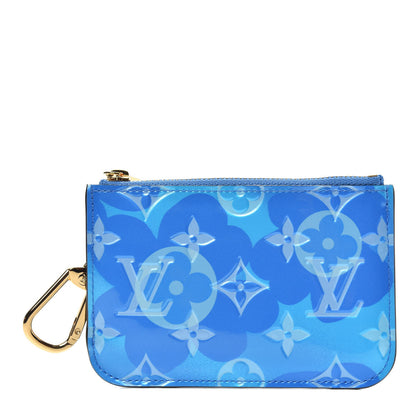 Louis Vuitton Vernis Valentine Key Pouch Light Blue 1 of 7
