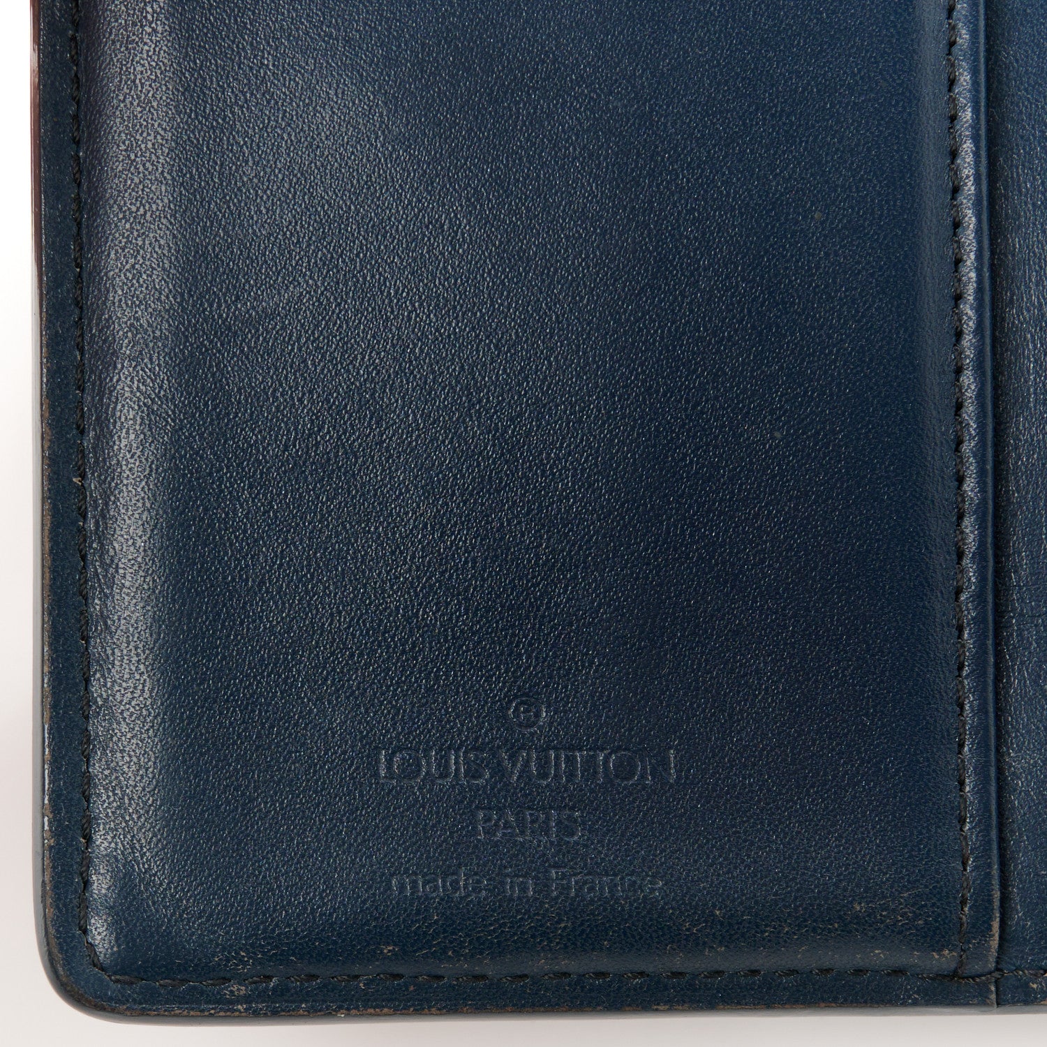 Louis Vuitton Mat Monogram French Purse Wallet Blue 8 of 11