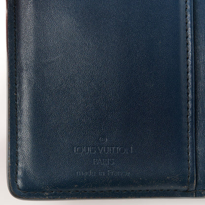 Louis Vuitton Mat Monogram French Purse Wallet Blue 8 of 11