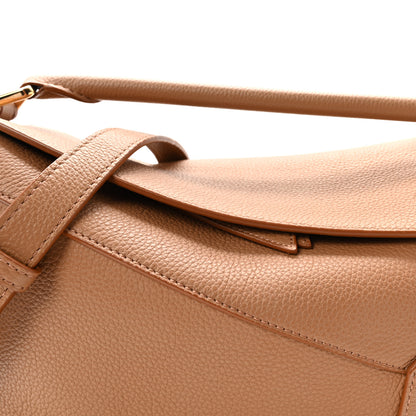 Loewe Grained Calfskin Small Puzzle Edge Bag Toffee 7 of 9