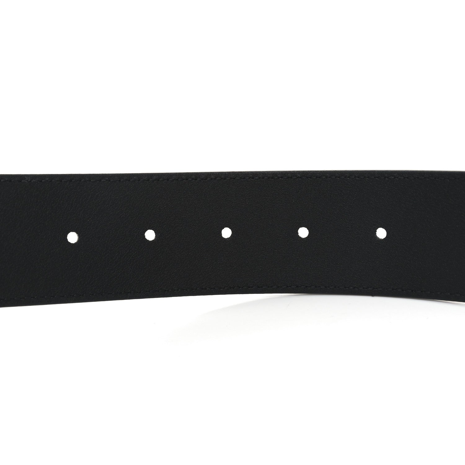 Gucci Calfskin Double G 40mm Belt 80 32 Black 3 of 5