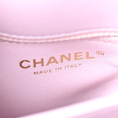 Chanel Lambskin Quilted Small Trendy CC Flap Dual Handle Bag Light Pink 5 of 10