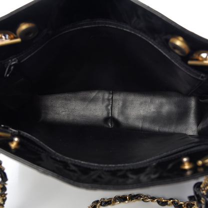 Chanel Patent Quilted Tote Black 5 of 14