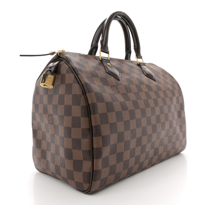 Louis Vuitton Damier Ebene Speedy 30 3 of 12