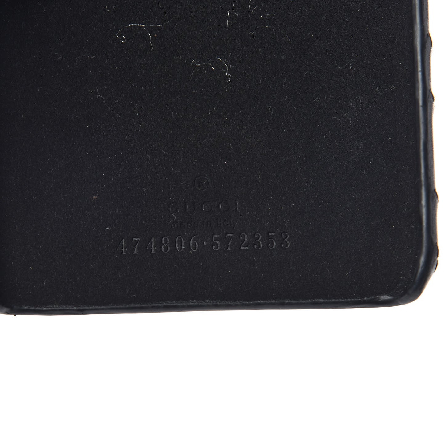 Calfskin Matelasse Marmont iPhone 7 Plus Case Black