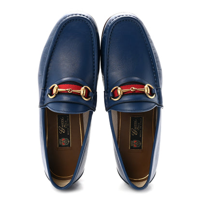Gucci Cirano Lux Nylon 1953 Horsebit Loafers 8 Royale 2 of 9