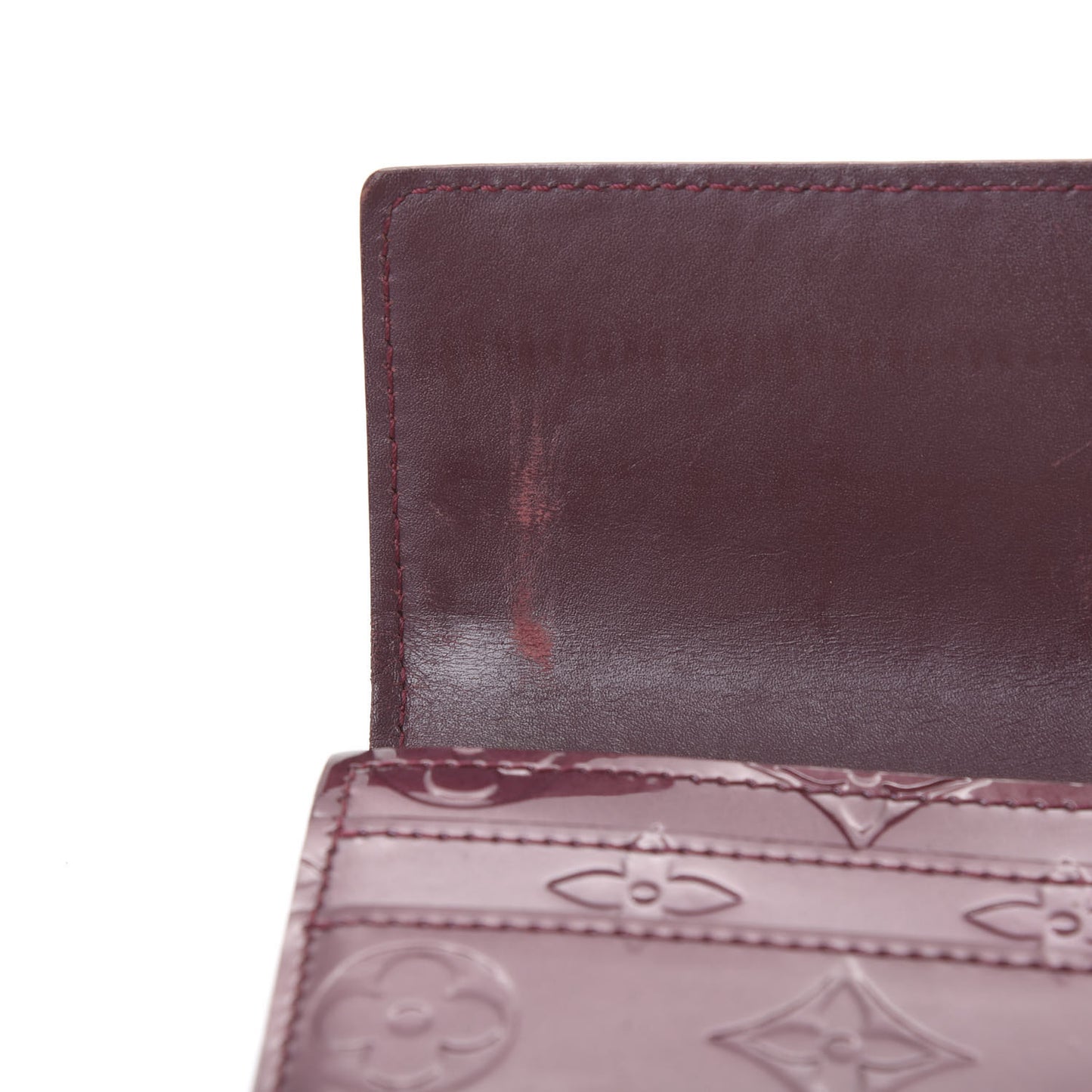 Vernis Sarah Wallet Rouge Fauviste