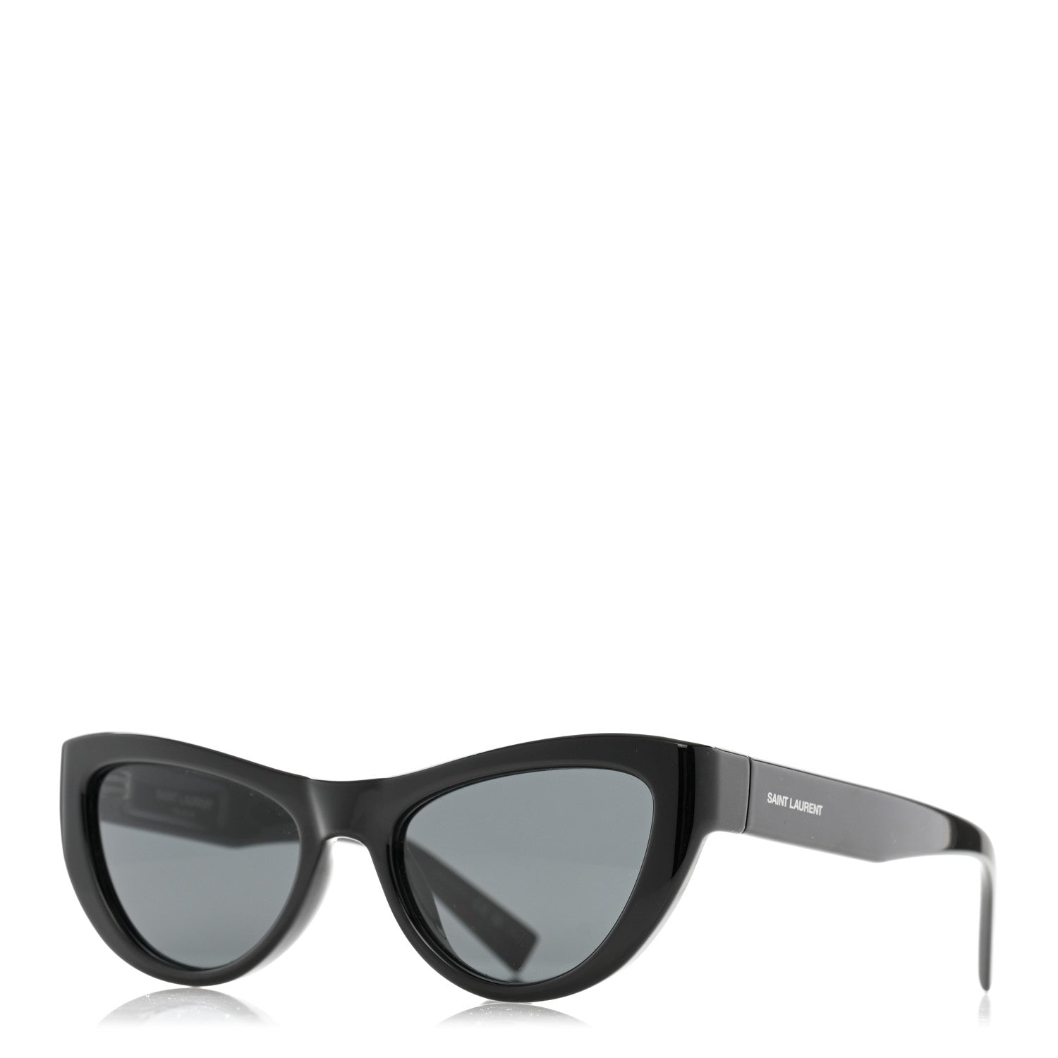 Saint Laurent Acetate Sunglasses SL 676 Black 1 of 8