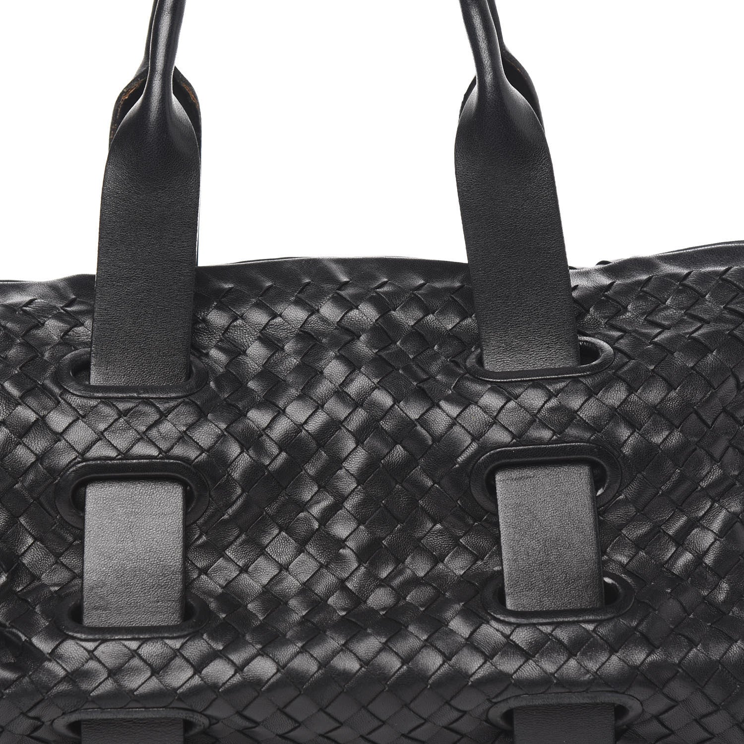 Bottega Veneta Nappa Intrecciato Accordion Satchel Black 15 of 17