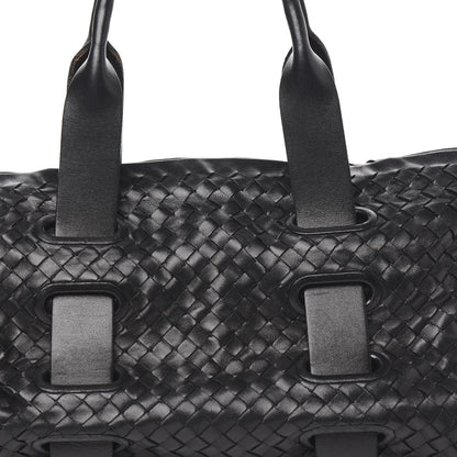 Bottega Veneta Nappa Intrecciato Accordion Satchel Black 15 of 17