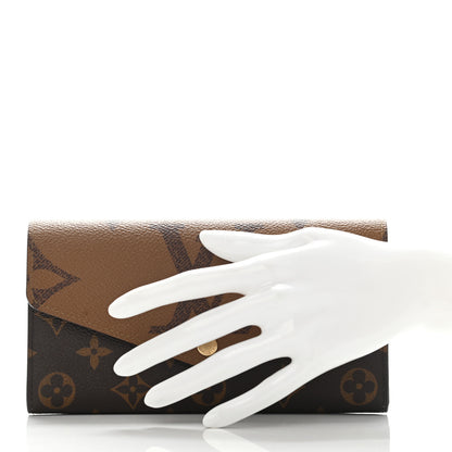 Louis Vuitton Reverse Monogram Giant Sarah Wallet 2 of 9