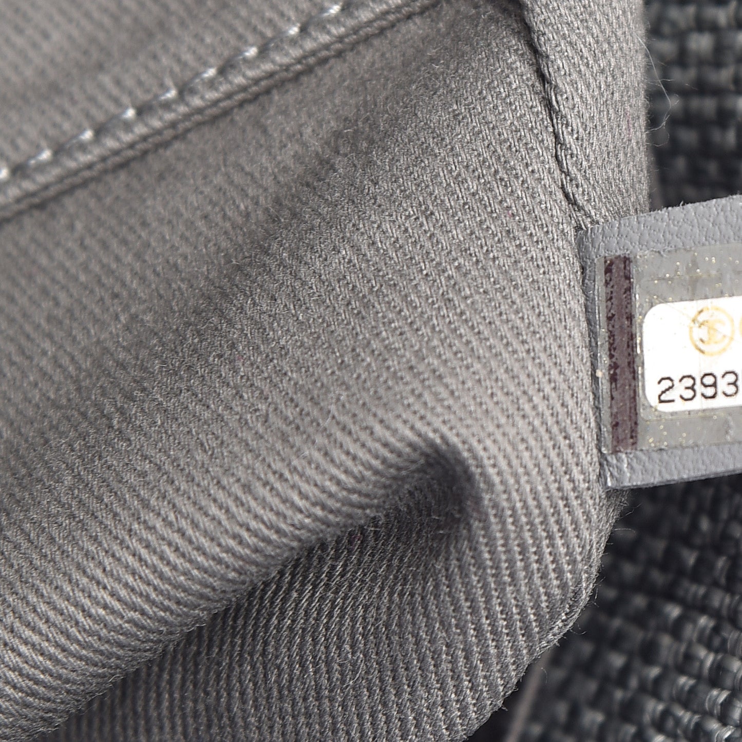 Canvas Large Deauville Tote Grey
