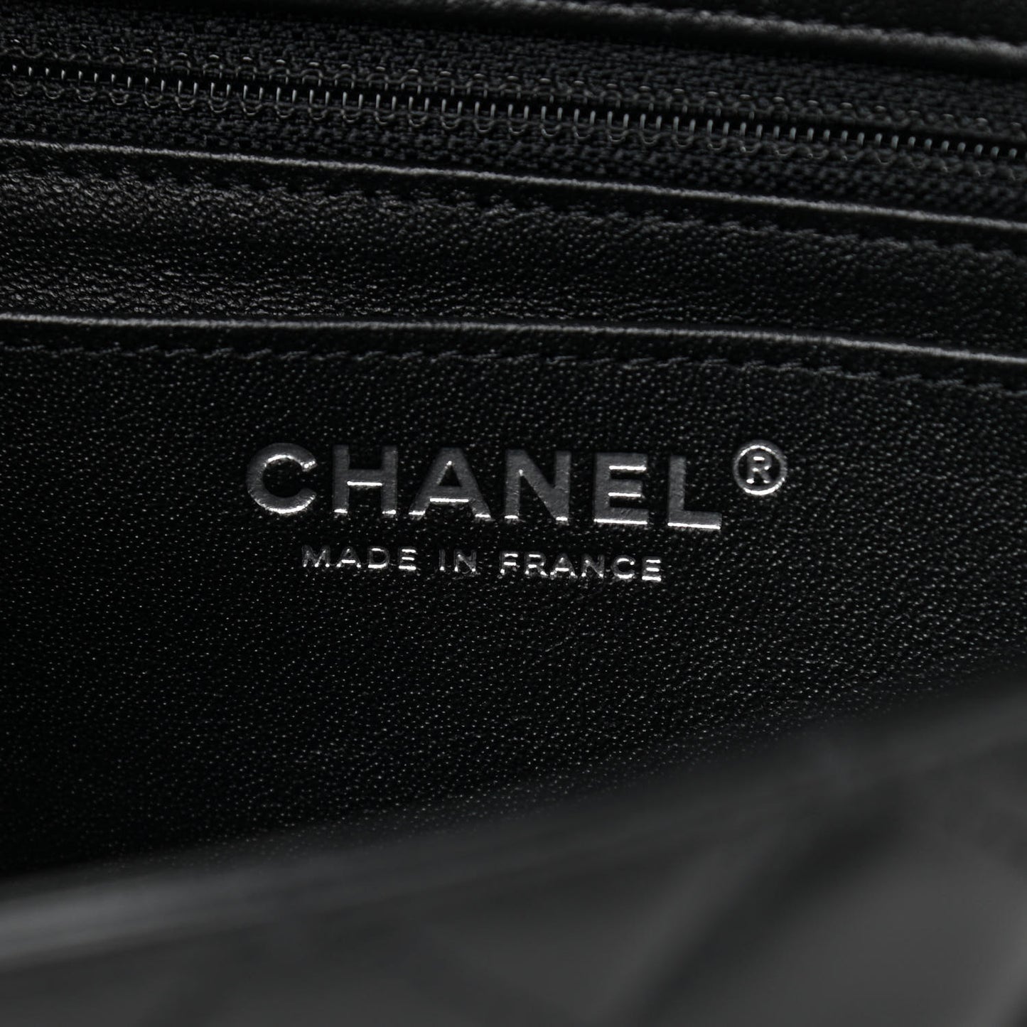 Lambskin Quilted Mini Rectangular Flap So Black