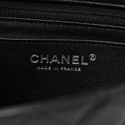 Chanel Lambskin Quilted Mini Rectangular Flap So Black 5 of 9