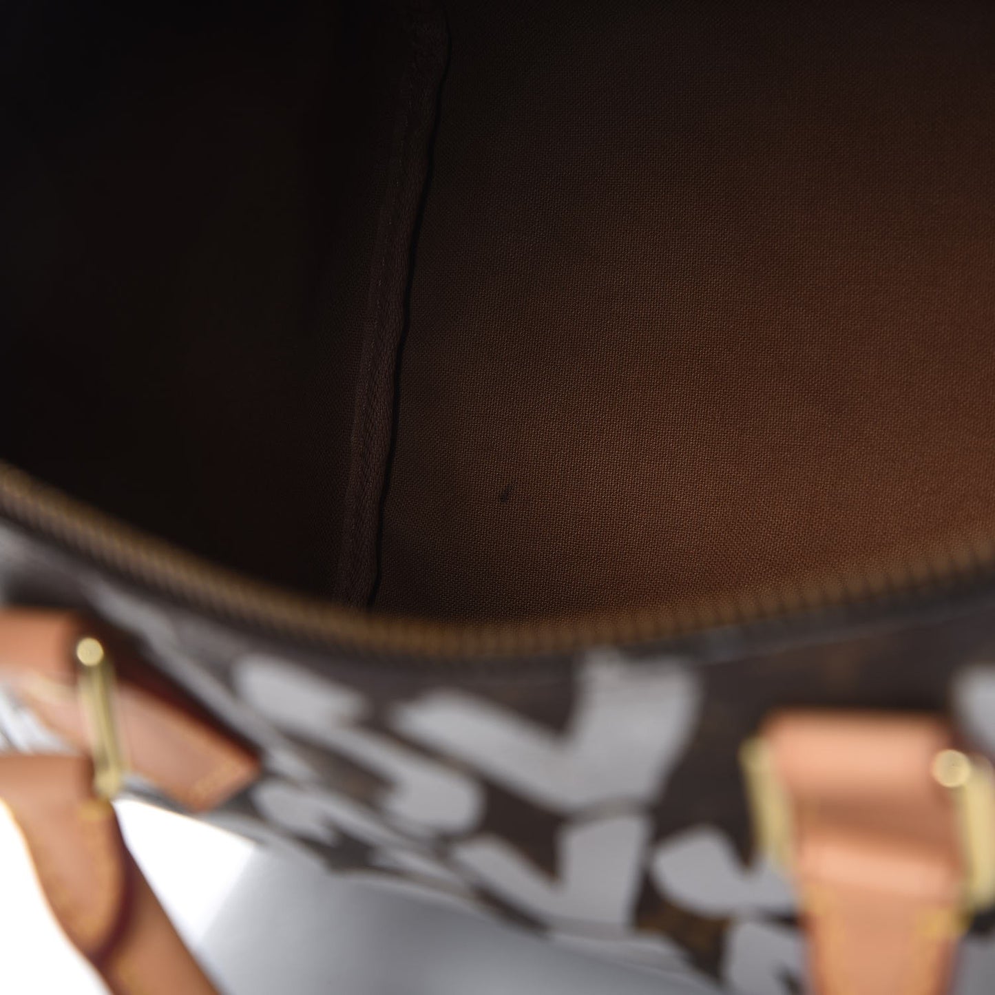 Monogram Graffiti Speedy 30 Silver