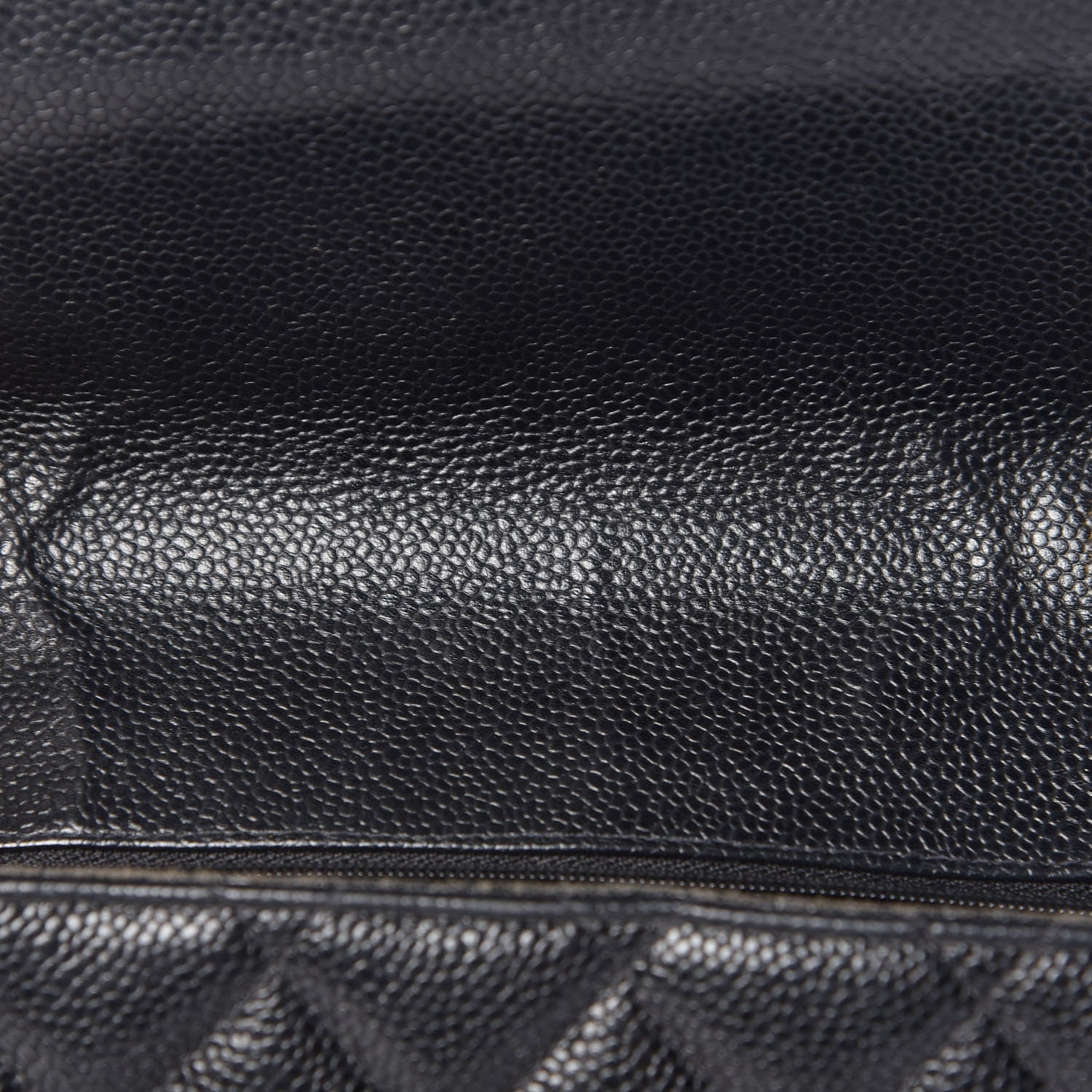 Chanel Caviar Quilted Jumbo Single Flap Black 13 of 20