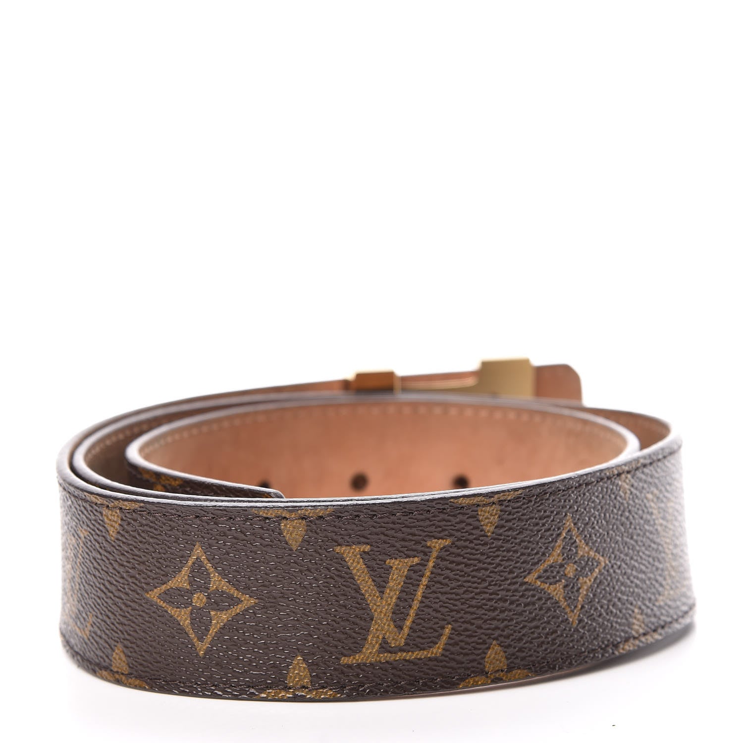 Louis Vuitton Monogram 40mm LV Initiales Belt 85 34 3 of 11