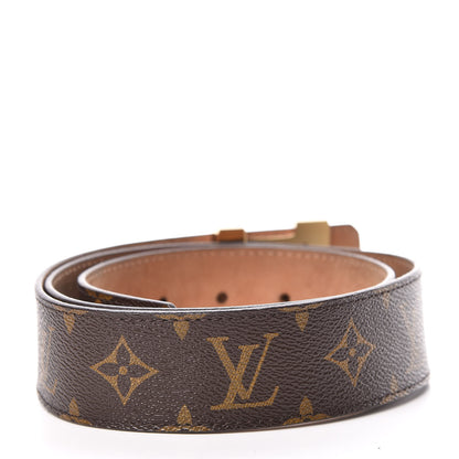 Louis Vuitton Monogram 40mm LV Initiales Belt 85 34 3 of 11