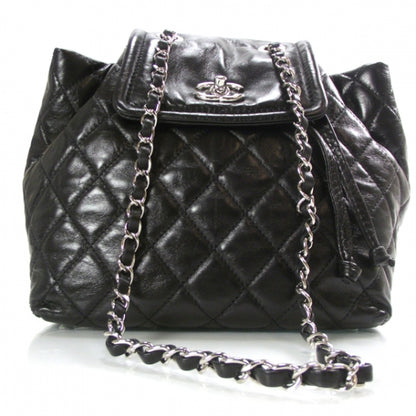 Chanel Lambskin Quilted Beijing Backpack Black 1 of 12