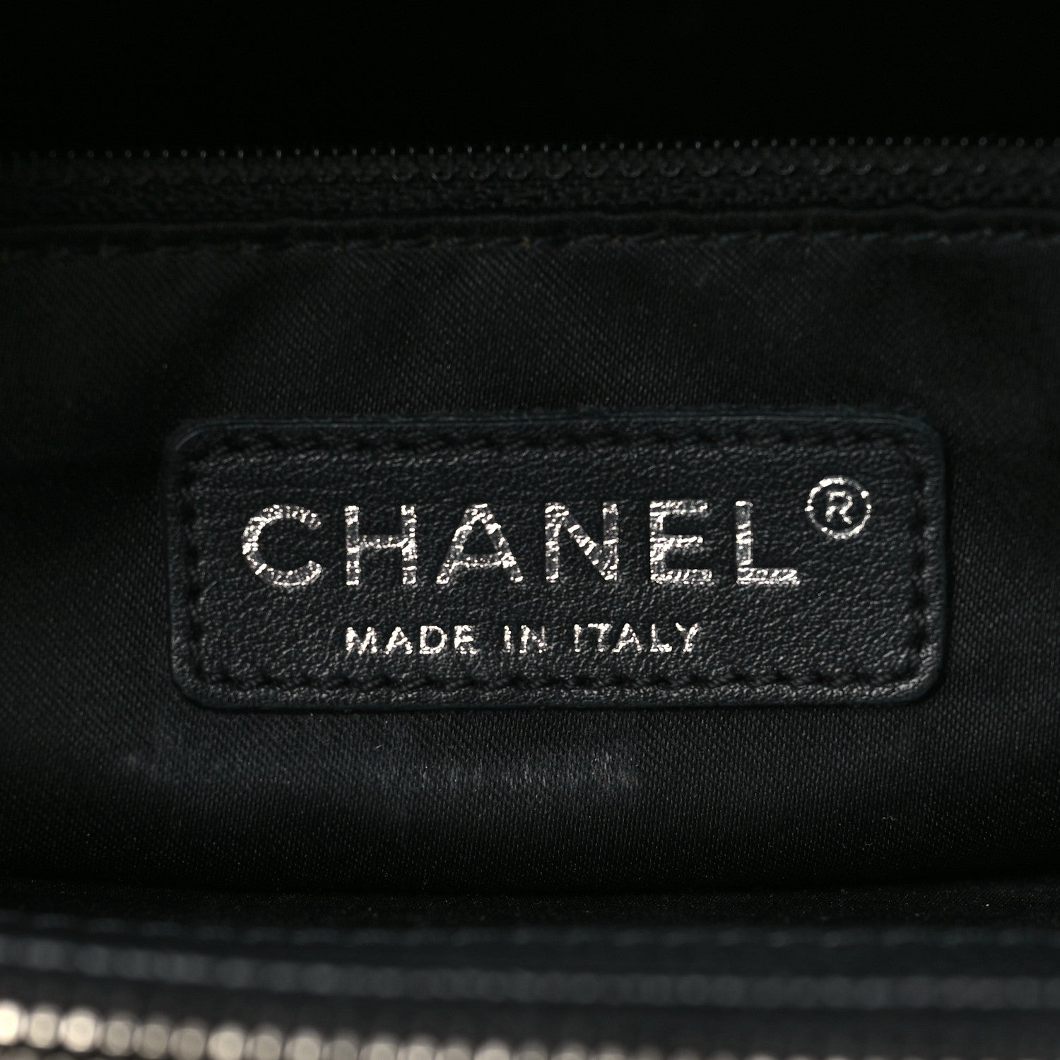 Chanel Caviar Quilted Grand Shopping Tote GST Black 6 of 12