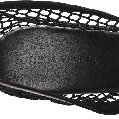 Bottega Veneta Mesh Nappa Chunky Chain Sandals 37.5 Black 7 of 9
