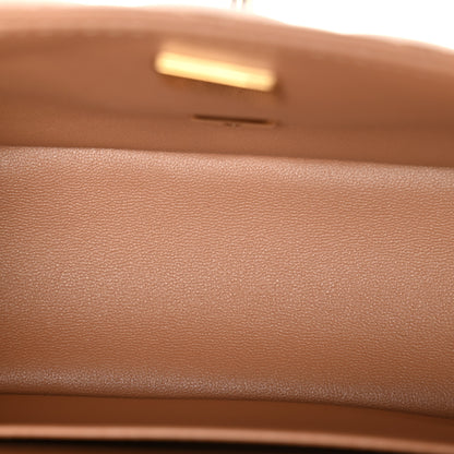 Chanel Lambskin Quilted Mini Square Flap Brown 5 of 10