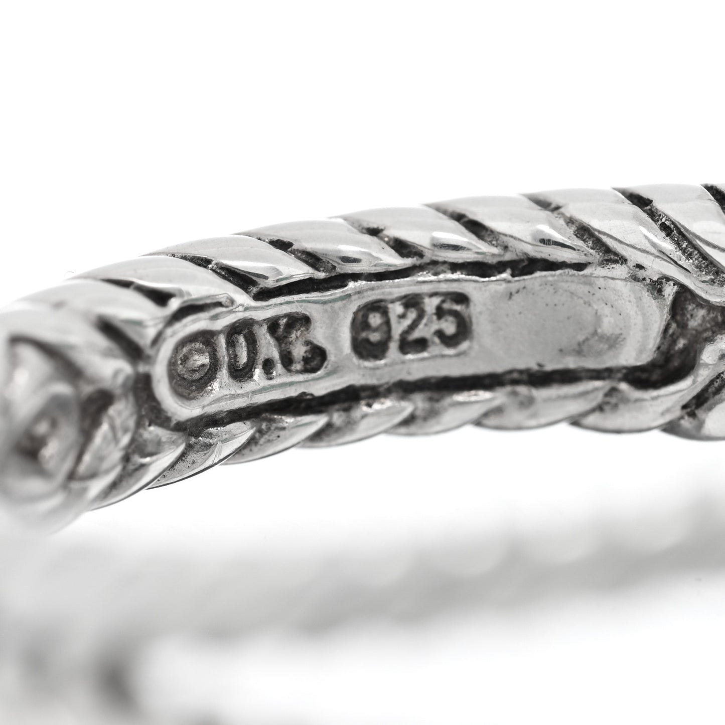 Sterling Silver Diamond Green Onyx 7mm Petite Albion Ring 52 6