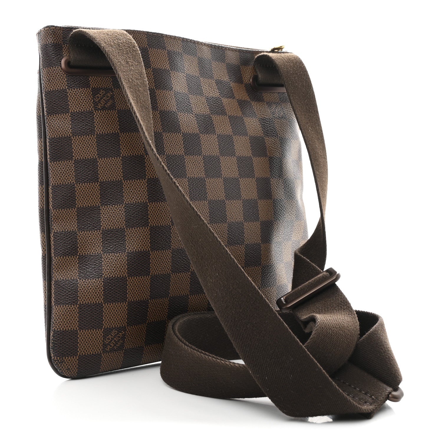 Louis Vuitton Damier Ebene Brooklyn Flat Pochette 3 of 11