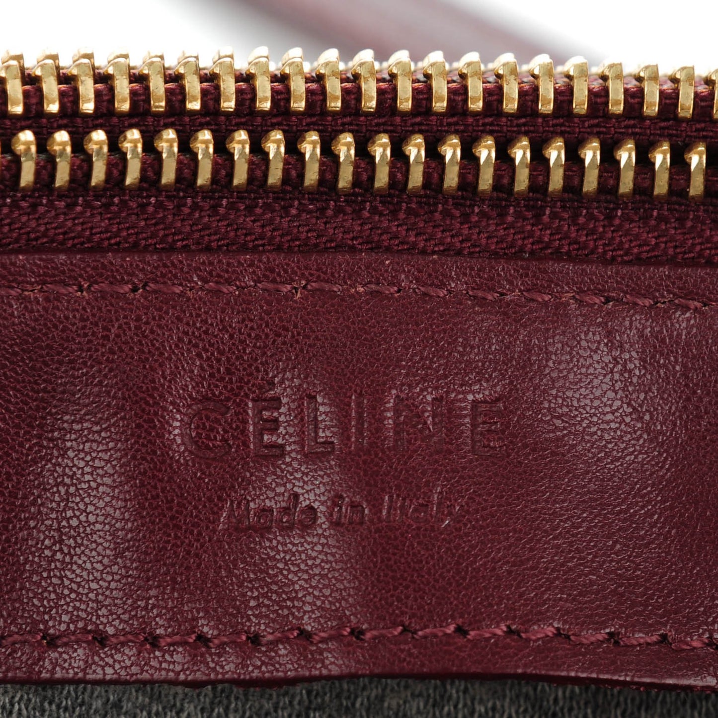 Smooth Lambskin Small Trio Crossbody Bag Burgundy