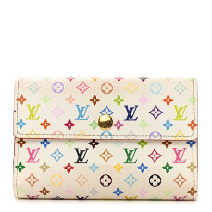 Louis Vuitton Monogram Multicolor Alexandra Wallet White 1 of 10